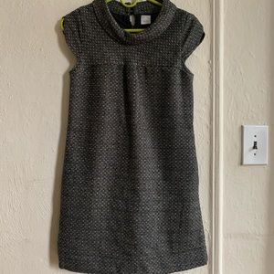 Vintage 2000s French (Camaieu) Wool, Cowl Dress